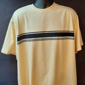 Men's Shirt~ Stripped/yellow and black/Puritan~ XL
